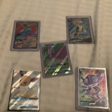 Pokémon Lotto 5 carte holo.