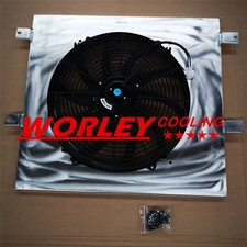 Aluminum shroud & fan for JEEP