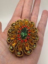 Ciondolo spilla strass Capri