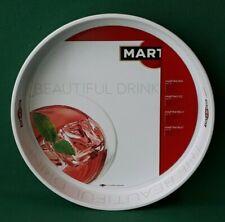 RARO VASSOIO PUBBLICITARIO MARTINI THE BEAUTIFUL DRINK COLLEZIONE. WWW3/WWW12