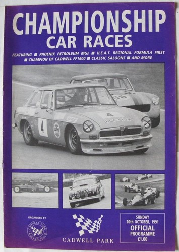 Cadwell park ottobre 1991 - park,