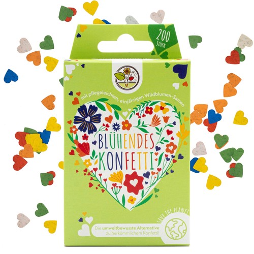 Coriandoli semi per fiori - di,