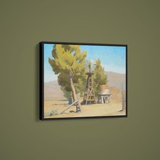 Maynard Dixon - Ranch Windmill