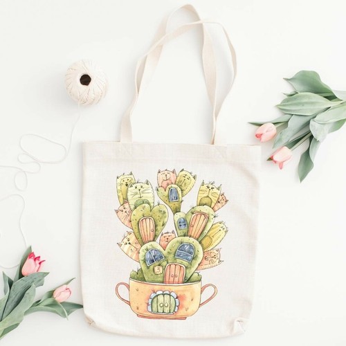 Shopping bag stoffa con - stoffa,
