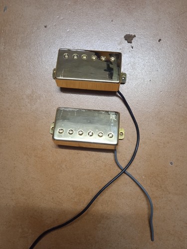Humbucker vintage gold - n°,
