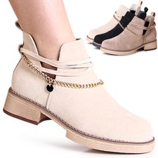 Stivaletti In Velluto Da Donna