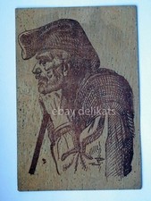 SARDEGNA costume sardo uomo vecchia cartolina SUGHERO 