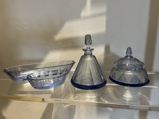 Set Da Toilette In Vetro Art