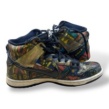 Nike Dunk High Premium SB "Stained Glass" 313171606  Taglia 44 No Travis Scot