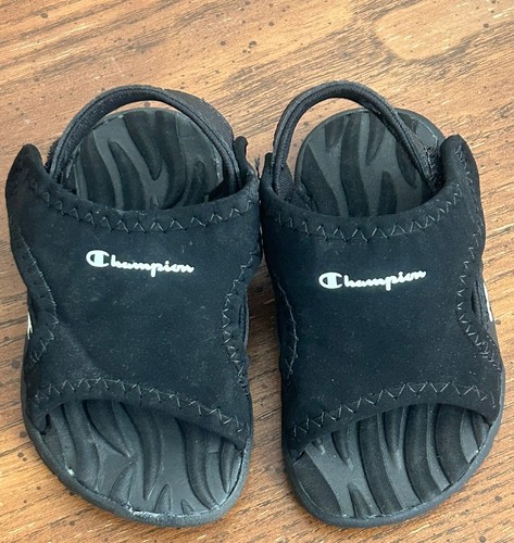 Sandali slip neri - neri, champion