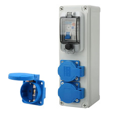 Quadro Elettrico Da Cantiere 16A, Magnetotermico 250V 2P Quadri Elettrici Da Est