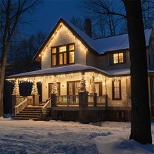 Tenda Luminosa 259 LED Bianco