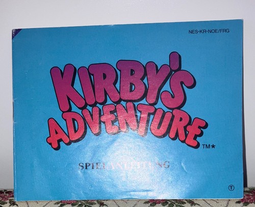 Nintendo nes kirby adventure - nintendo,