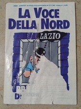 COME FOTO COVER DANNEGGIATA 1997 LAZIO-JUVENTUS LA VOCE DELLA NORD IRRIDUCIBILI