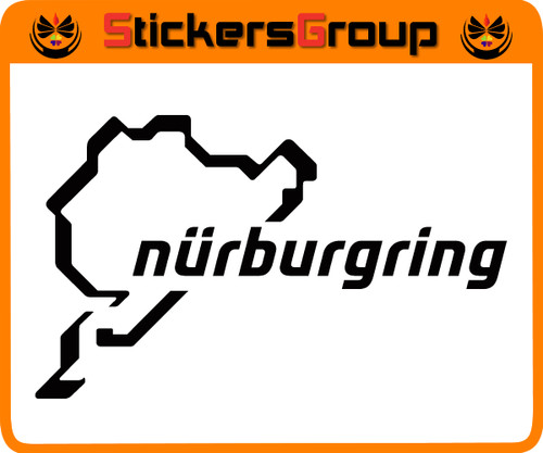 Adesivo circuito nurburgring - adesivo,