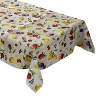 Tela Cerata Tovaglia 01562-01 Frutta Estate Giardino Angolare Rotondo Ovale