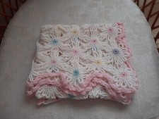 Copertina neonata in pura lana