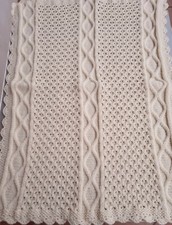 copertina fatta a mano di lana