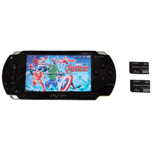 CONSOLE SONY PSP PLAYSTATION PORTABLE MODELLO 1004 CON 2 MEMORY STICK ORIGINALI