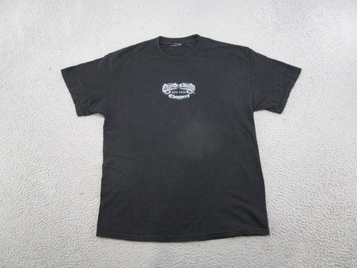 Shirt nera vintage orange - t-shirt,