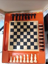 Gioco Dama E Scacchi Anni 90 In Plastica Completo