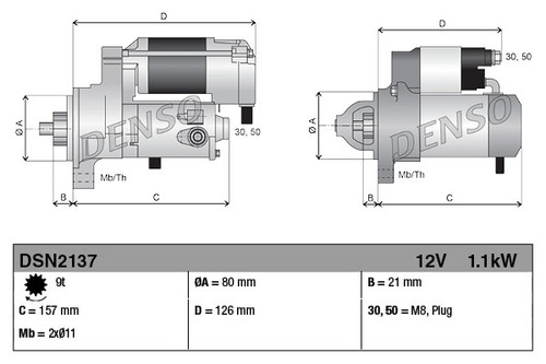 Denso dsn2137 avviamento - denso,