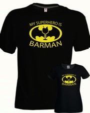Tshirt BARMAN batman cotone