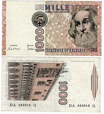 Italy ITALY Billet 1000 LIRE