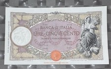 500 Lire Mietitrice Fascio