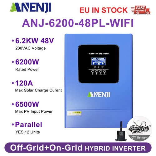 6200w solar hybrid - 6200w, on