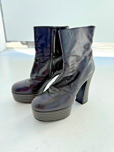 Stivali saint laurent pelle - stivali,