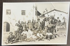 Vecchia Foto CAI SAMPIERDARENA - Amici della Montagna in gita - anni '20 ?