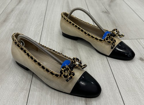 Ballerine chanel bicolore - ballerine,