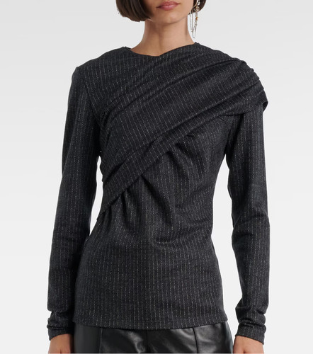 Camicia asimmetrica righe - camicia,