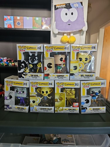 Lotto funko pop cuphead - 7, pop!