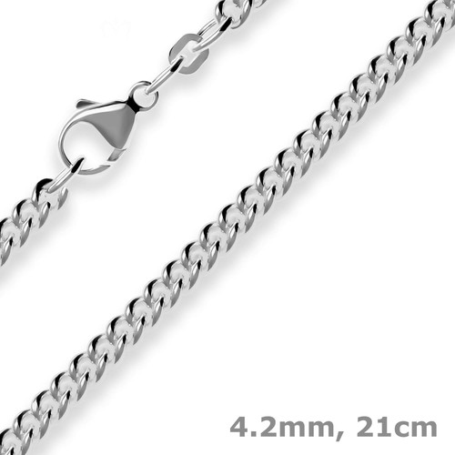 Bracciale maglia piatta in - bracciale,