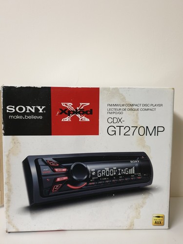 Sony cdx 270mp - cdx-gt-270mp, aux