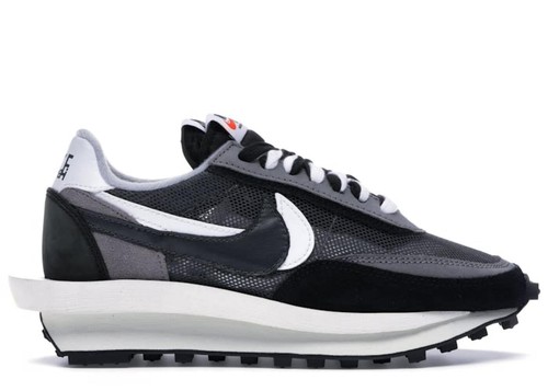 Nike waffle sacai black - nike,