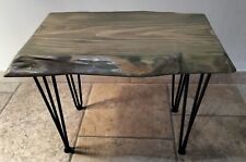 Tavolino Salotto Legno cedro Massello Stile Industriale artigianale 