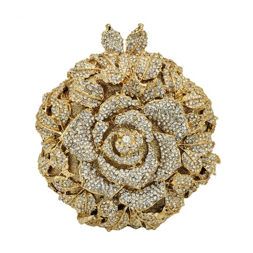 Pochette donna elegante fiore