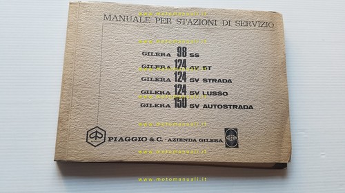 Gilera 124 150 1970 manuale - 150,