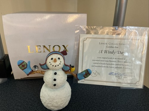 Pupazzo neve lenox - lenox, "una