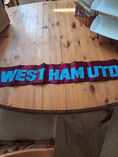 Sciarpa seta west ham - di,