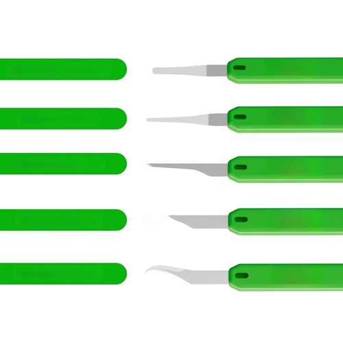 Strumento pry chip verde 140mm - pry,