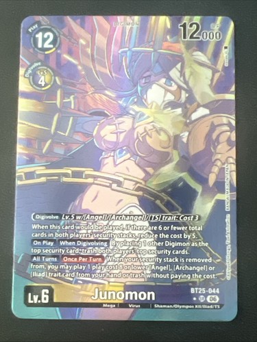 Junomon bt25 044 alternate - junomon, sr
