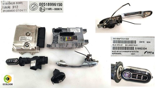 Kit chiavi centralina - chiavi, 51892334