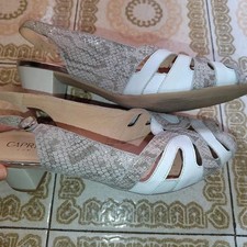 Sandali donna argento inglesi
