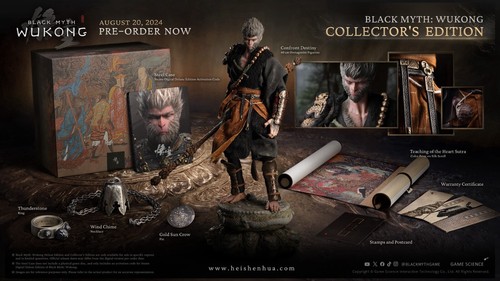 Black myth wukong collector - black, collector's