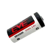 Batteria Litio 2/3 AA  ER14335 SL755 SL761  3,6V   EVE
