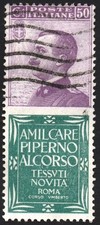 ITALIA 1924/1925 -Pubblicitari
